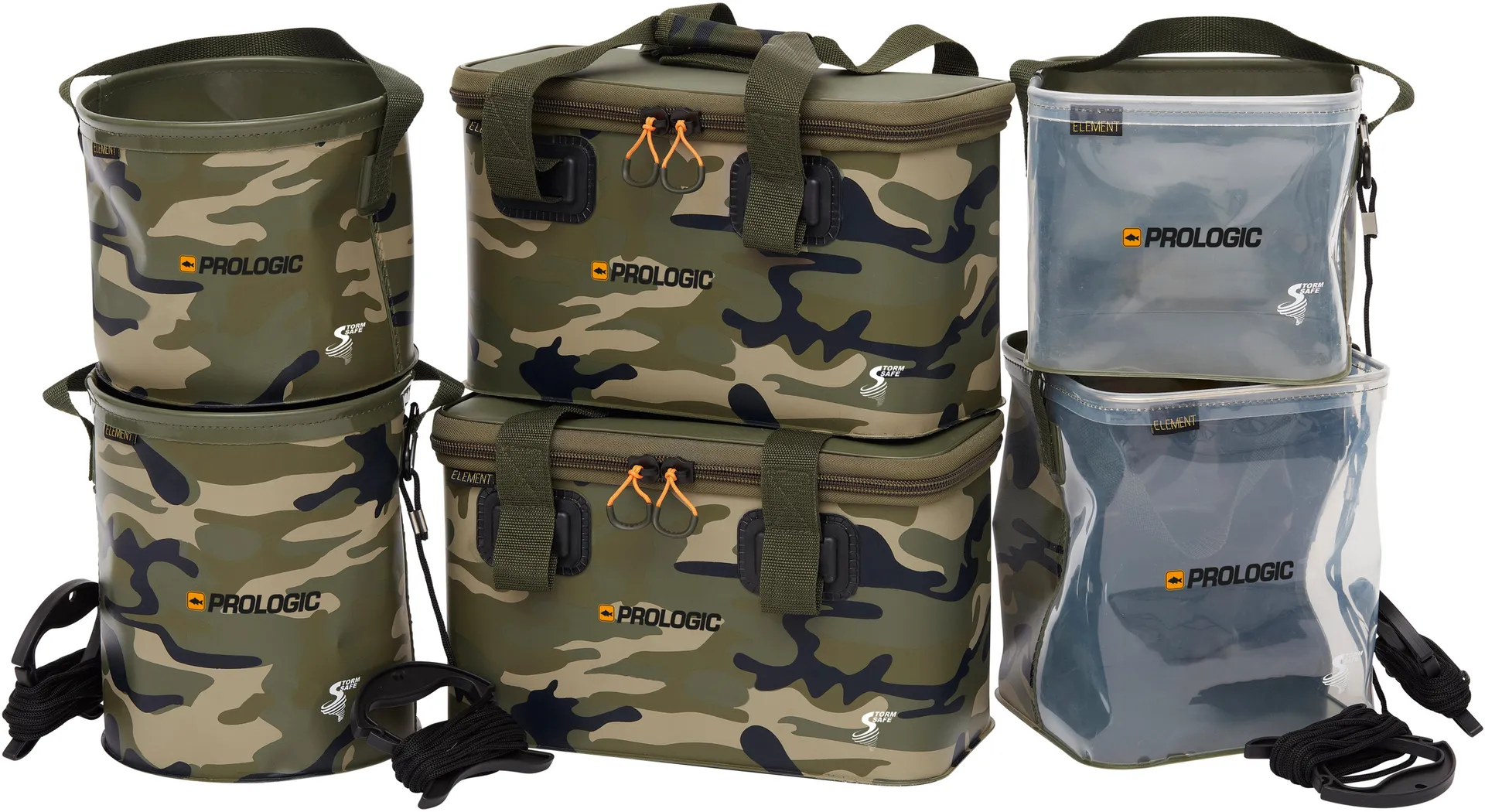 Prologic Element Camo Water Bucket 6.2L Medium