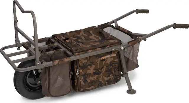 Fox Transporter Barrow 14.5kg Steel Pneumatic