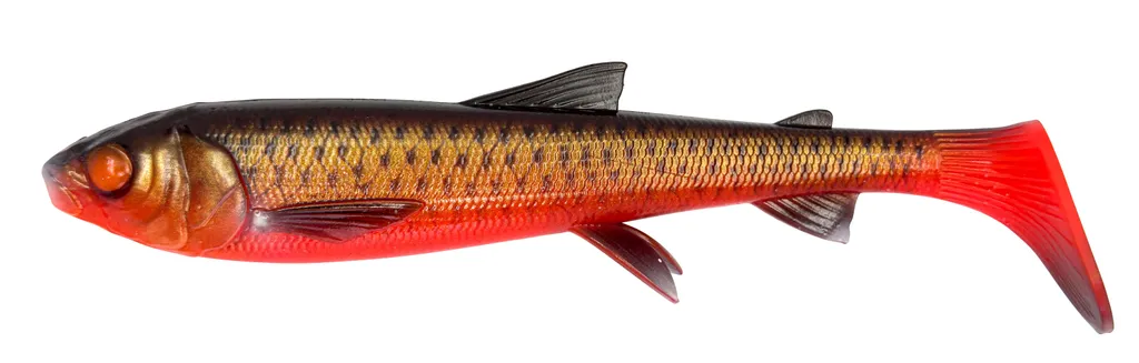 Savage Gear 3D Whitefish Shad - 23cm, 94g, Black Red, 1pc