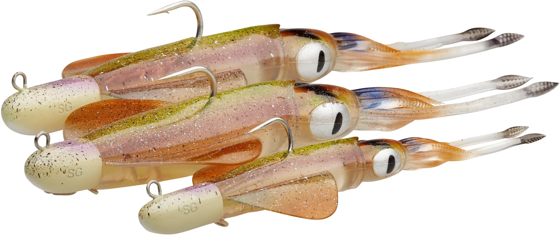 Savage Gear Swim Squid RTF 18cm 90g White Glow Cuttlefish Fast Sinking
