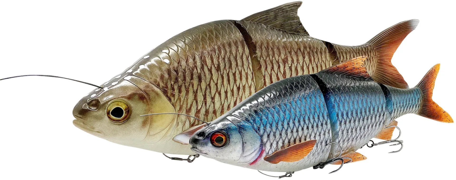 Savage Gear 4D Line Thru Roach Softbait 18cm 86g Slow Sinking Golden Ambulance