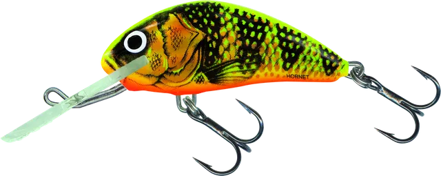Salmo Hornet 5cm 2–4.6m 7g Gold Fluo Perch
