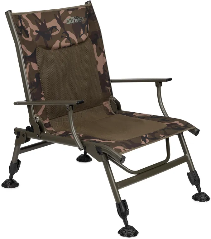 Fox Duralite Recliner Arm Chair 3.75kg 46cm 52cm 150kg