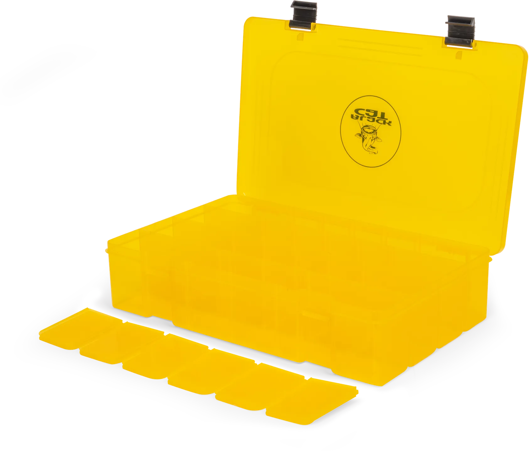 Black Cat Large Rig Bits Box 36x22x8.5cm Plastic Rig Box