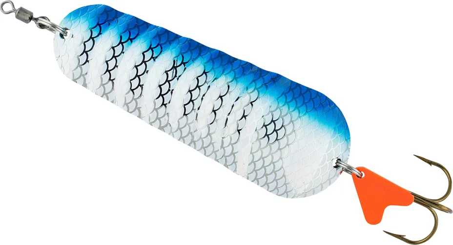 Abu Garcia Atom Löffel 55g 11cm Silver/Blue Flash