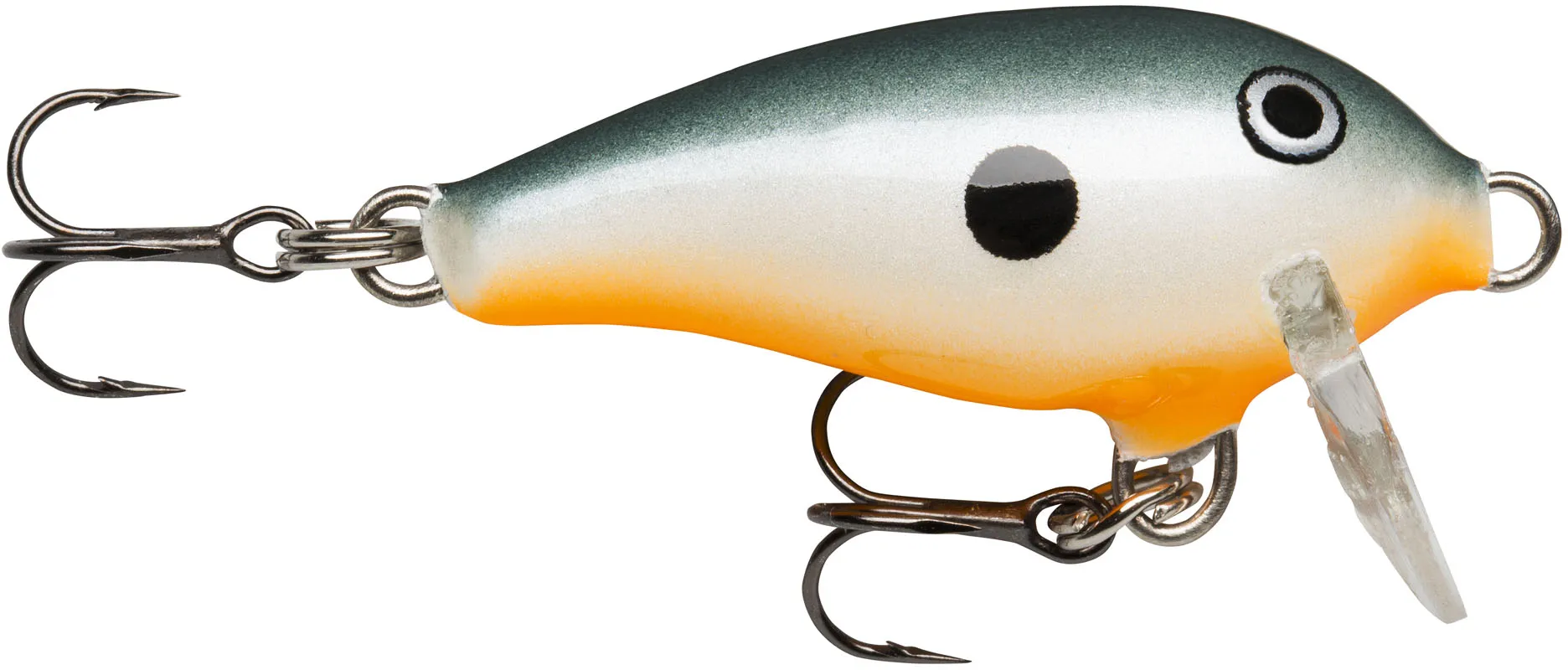 Rapala Mini Fat Rap Crankbaits 3cm 0,9–1,8m 4g orange shad
