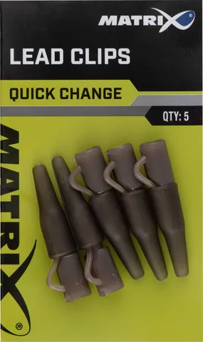 Matrix Lead Clip Quick Change Rig-Zubehör Trans Khaki