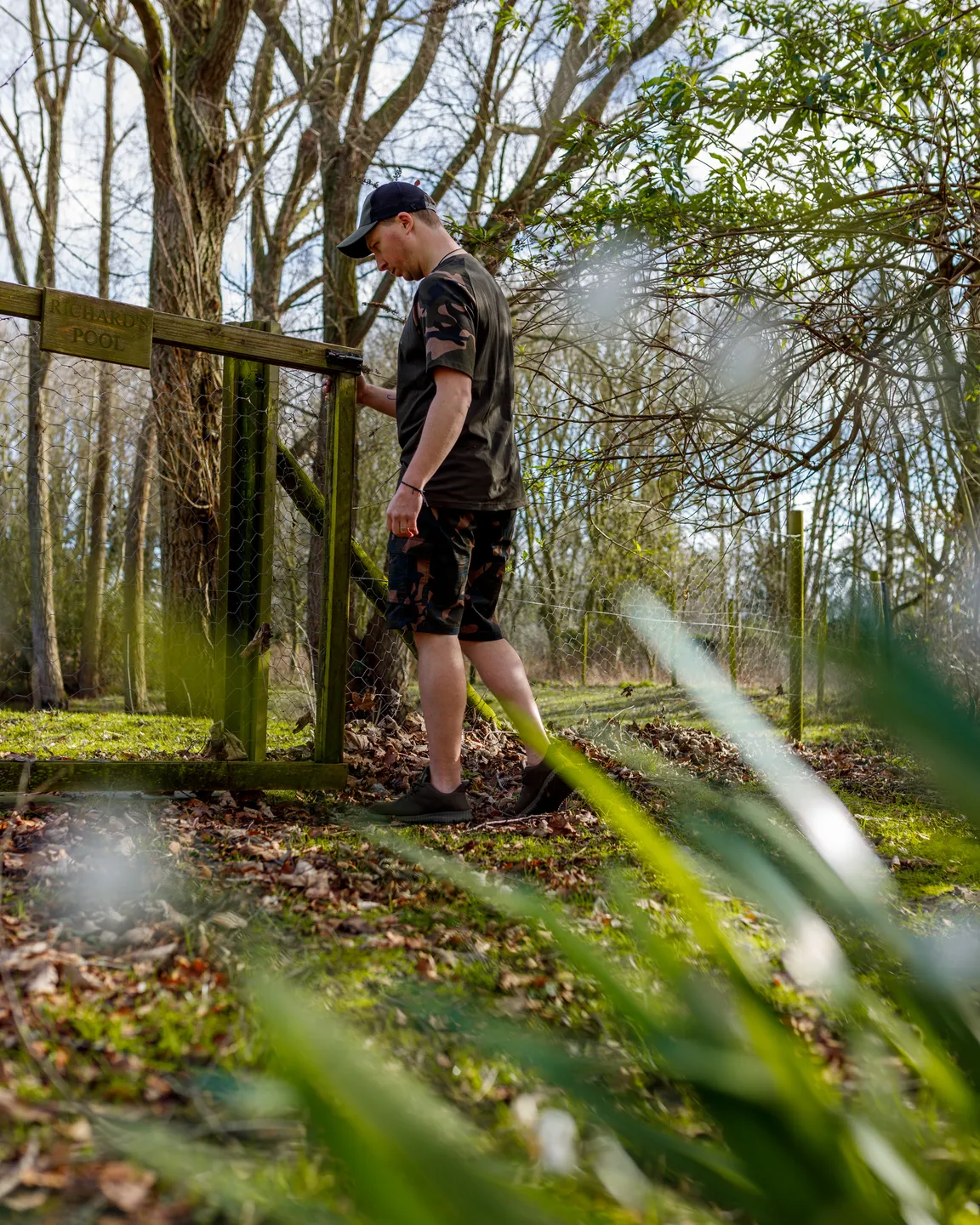 Fox LW Camo Combat Short Fishing Trousers