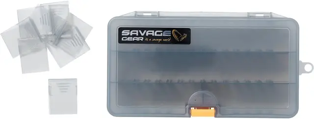 Savage Gear XL Lurebox Combi Kit 21.4x11.8x4.5cm PP Pocket