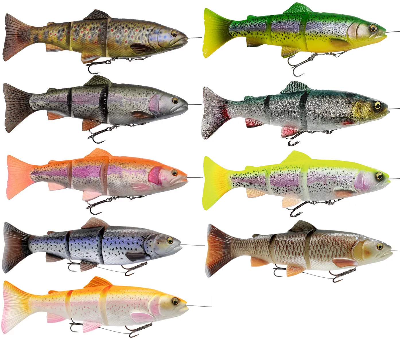 Savage Gear 4D Line Thru Trout 25cm 180g Slow Sinking Lemon Trout