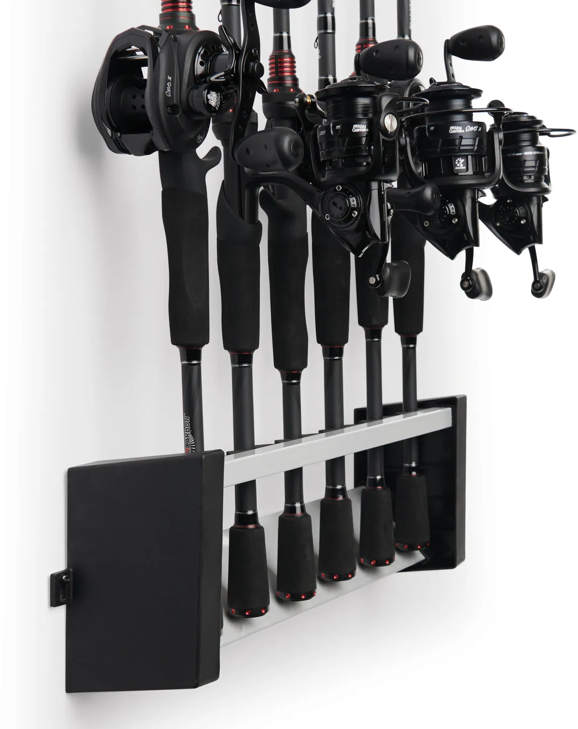 Abu Garcia Vertical 11 Rod Rack 11 Compartments Aluminium Wall-mounted