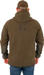 Black Cat Polar Fleece Kapuzenpullover XXL