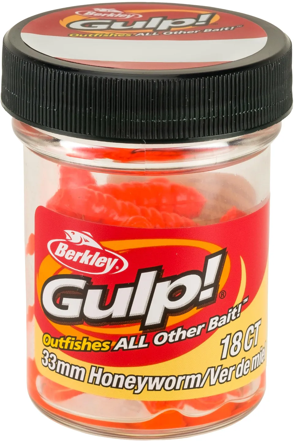 Berkley Gulp!® Honey Worm 3.3cm 65g Orange