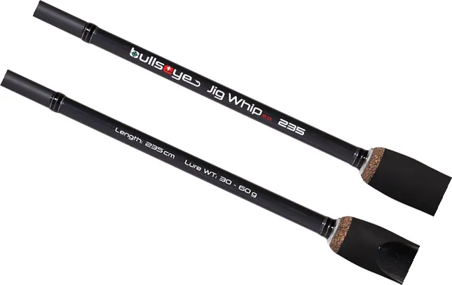 Bullseye Jig Whip 2.0 Spinnrute 2.35m 30–60g 135g 126cm