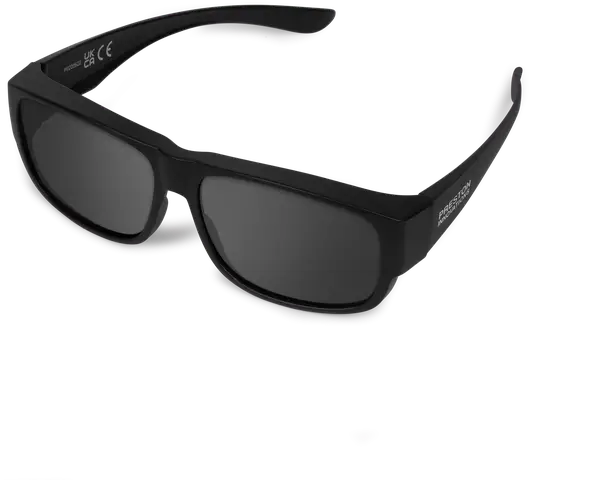 Preston Inception Overfit Sunglasses Smoke Polarized Glasses Oversized Polycarbonate