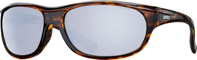 Rapala Precision Luzia Polarisationsbrille Amber Silver Mirror Brown Havana