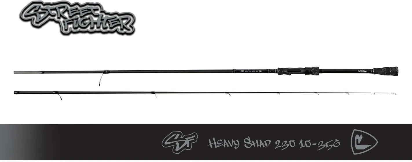 Fox Rage Street Fighter Heavy Shad 2.30m 10–35g Split Eva