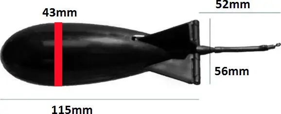 Spomb Mini Baiting Tool 11.5cm 50mm White