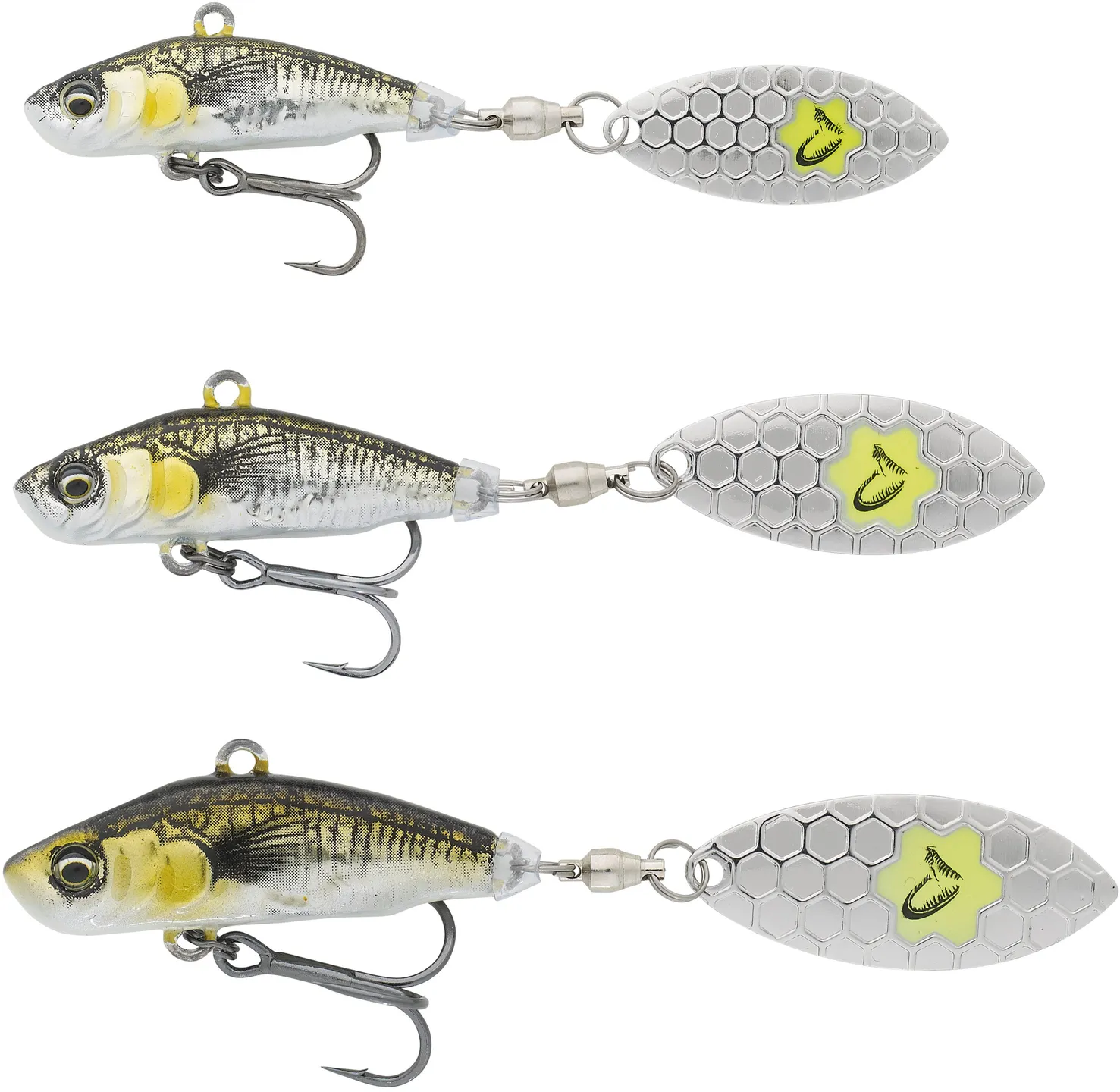 Savage Gear 3D Sticklebait Tailspin 7.3cm 13g Brown Trout Smolt