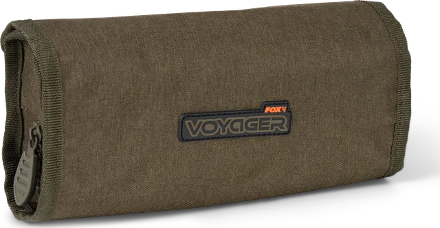 Fox Voyager Roll Wash Bag 3 Hanging Hook 100% Polyester Water Resistant