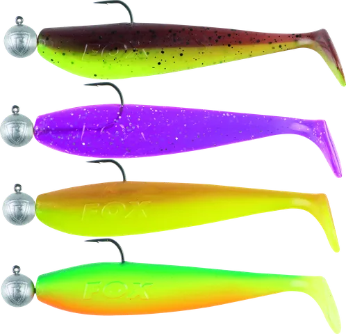 Fox Rage Ultra UV Zander Pro Shad Loaded Lure Packs 10cm 10g 10pc