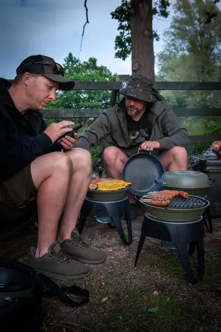 Fox Cookware Cookstation 33cm 1 Burner Butane-Propane