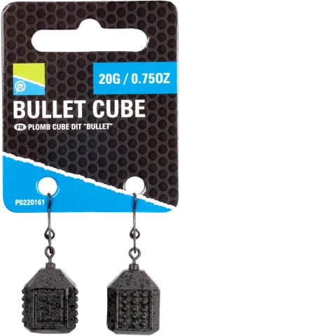 Preston Bullet Cube Sinker 20g