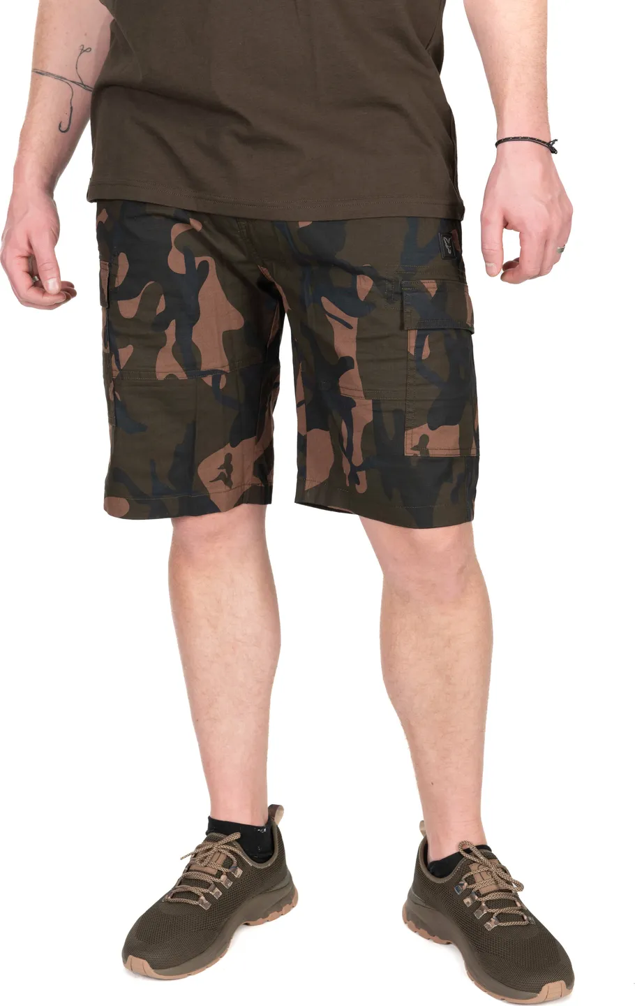 Fox LW Camo Combat Short Fishing Trousers