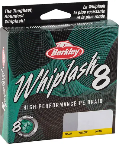 Berkley Whiplash 8 Geflochtene Schnur 150m 0.14mm 19.2kg Yellow