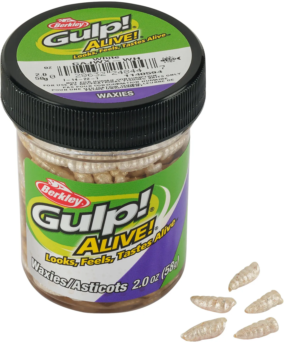 Berkley Gulp! Alive! Waxies 12g 1cm 45pc White