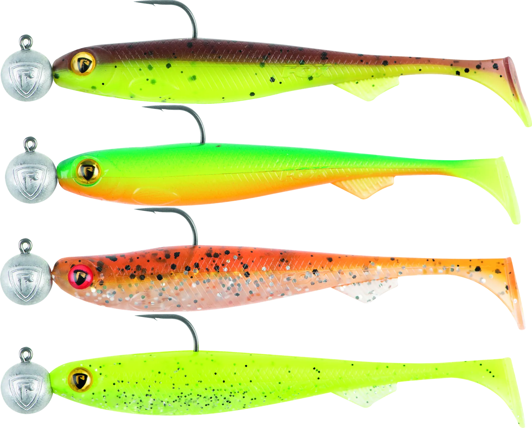 Fox Rage Ultra UV Slick Shad Loaded Lure Pack 7cm 5g 4pc