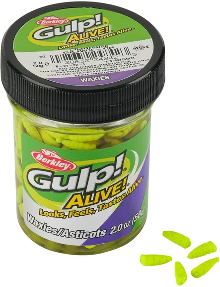 Berkley Gulp! Alive! Waxies 58g 1cm 1pc Chartreuse