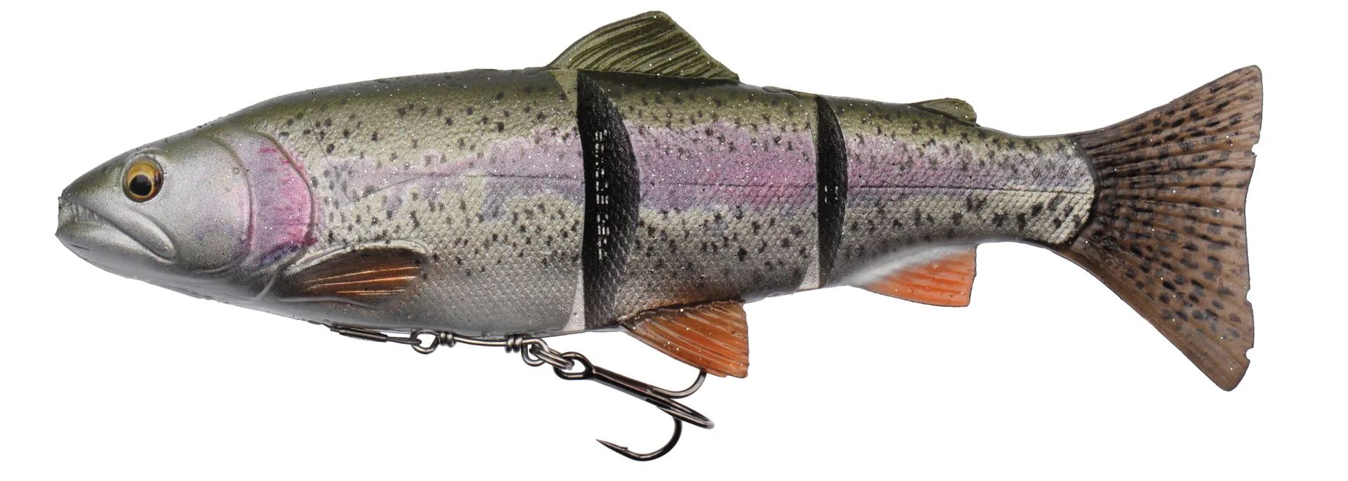 Savage Gear 4D Line Thru Trout - 25 cm, 193 g, Rainbow, Moderate Sink