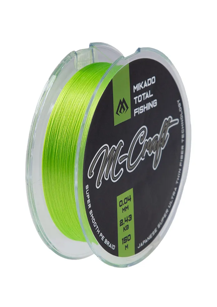 Mikado M-Craft Braid - 0.06mm, 3.83kg, 150m, Fluo