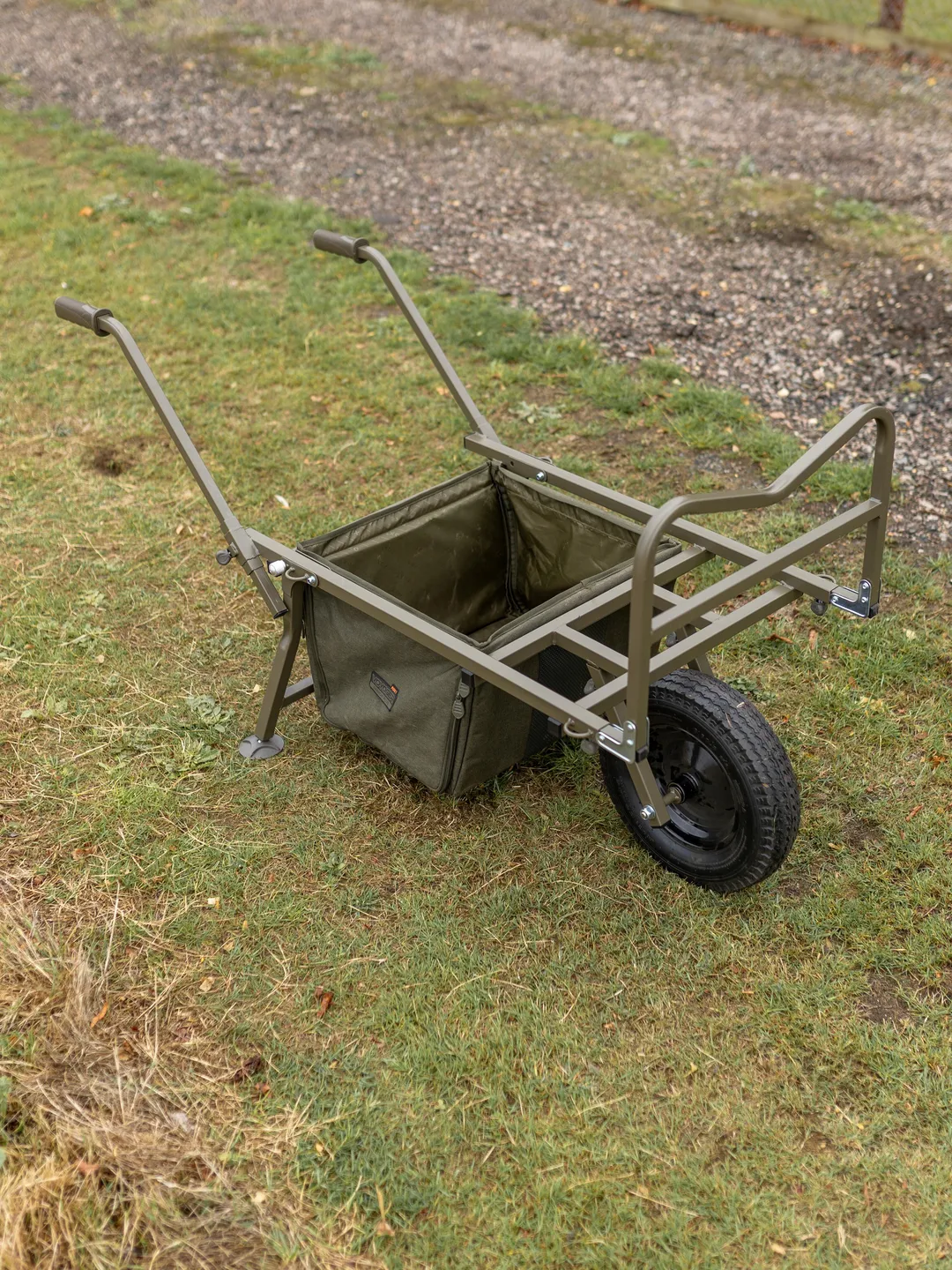 Fox Voyager Barrow 90–113cm 14.76kg Steel Pneumatic