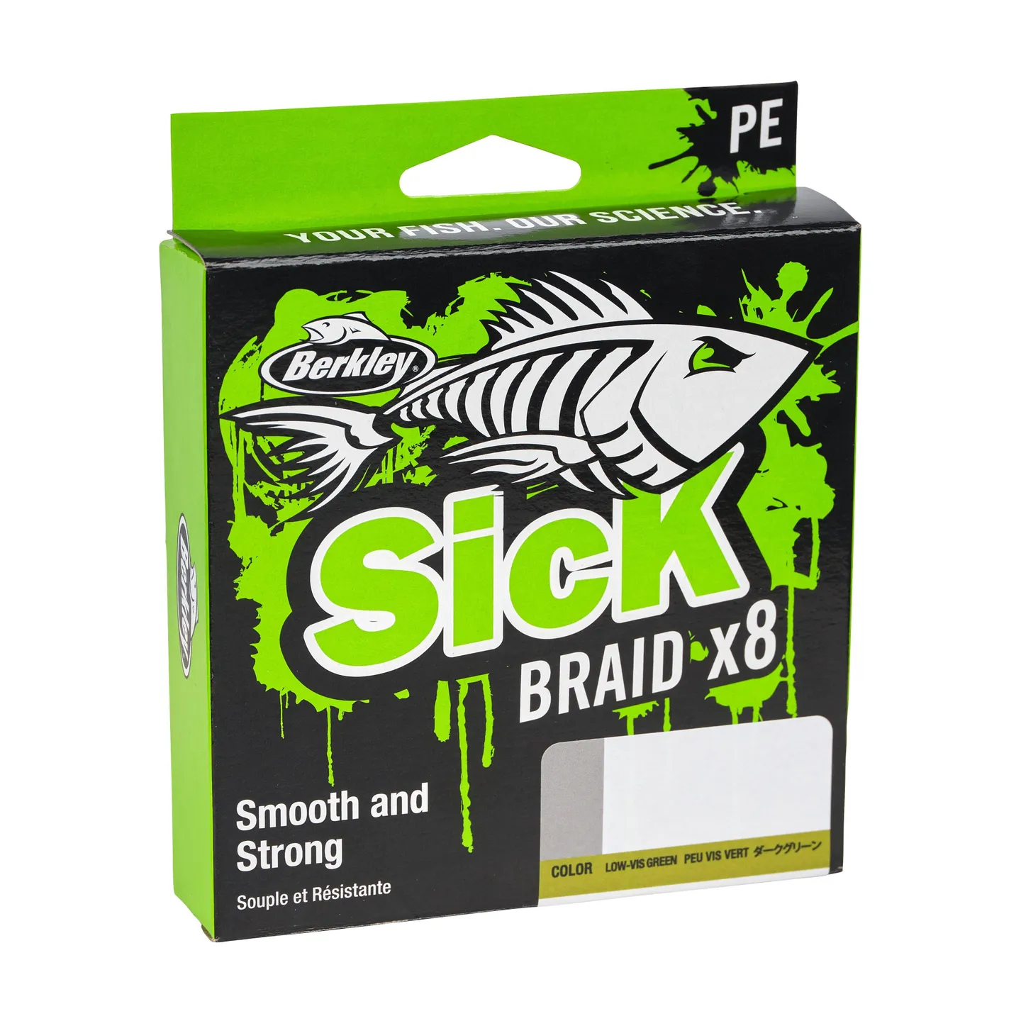 Berkley Sick Braid - 0.23 mm, 150 m, Moss Green