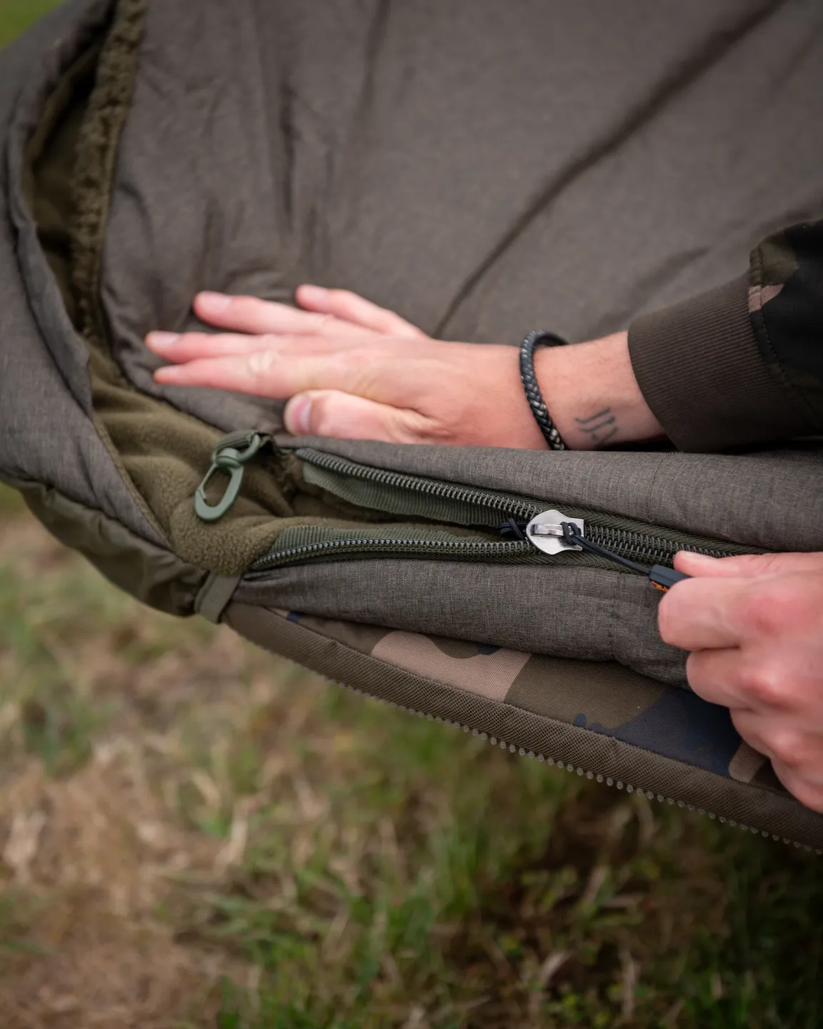 Fox Voyager XL Schlafsack 220cm 4 Season 100% Polyester