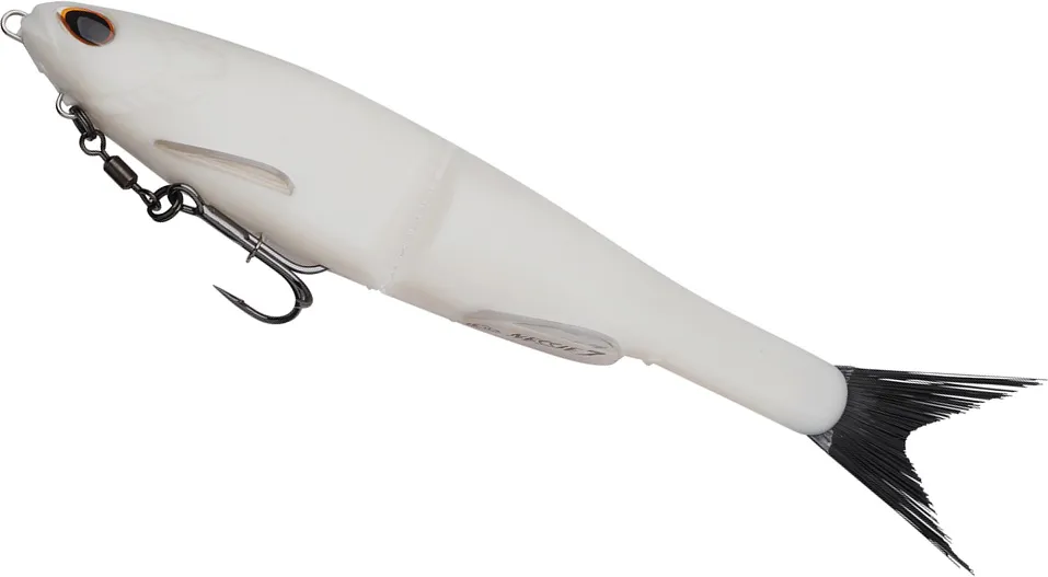 Berkley PowerBait Nessie Weiche Köder 17cm 28g Slow Sinking Albino