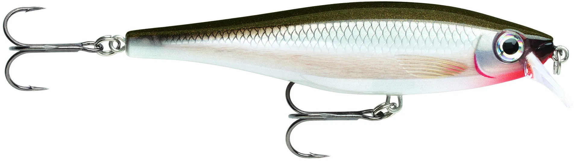 Rapala BX Minnow Crankbaits 10cm 0.9–1.5m 12g S (Silver)