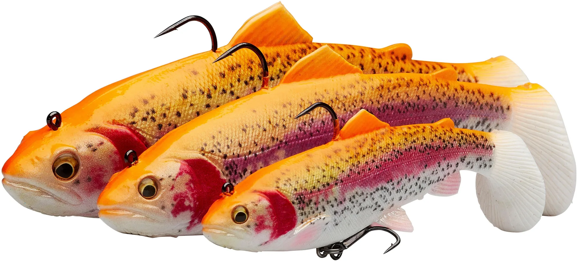 Savage Gear 4D Trout Rattle Shad 17cm 80g Fire Trout