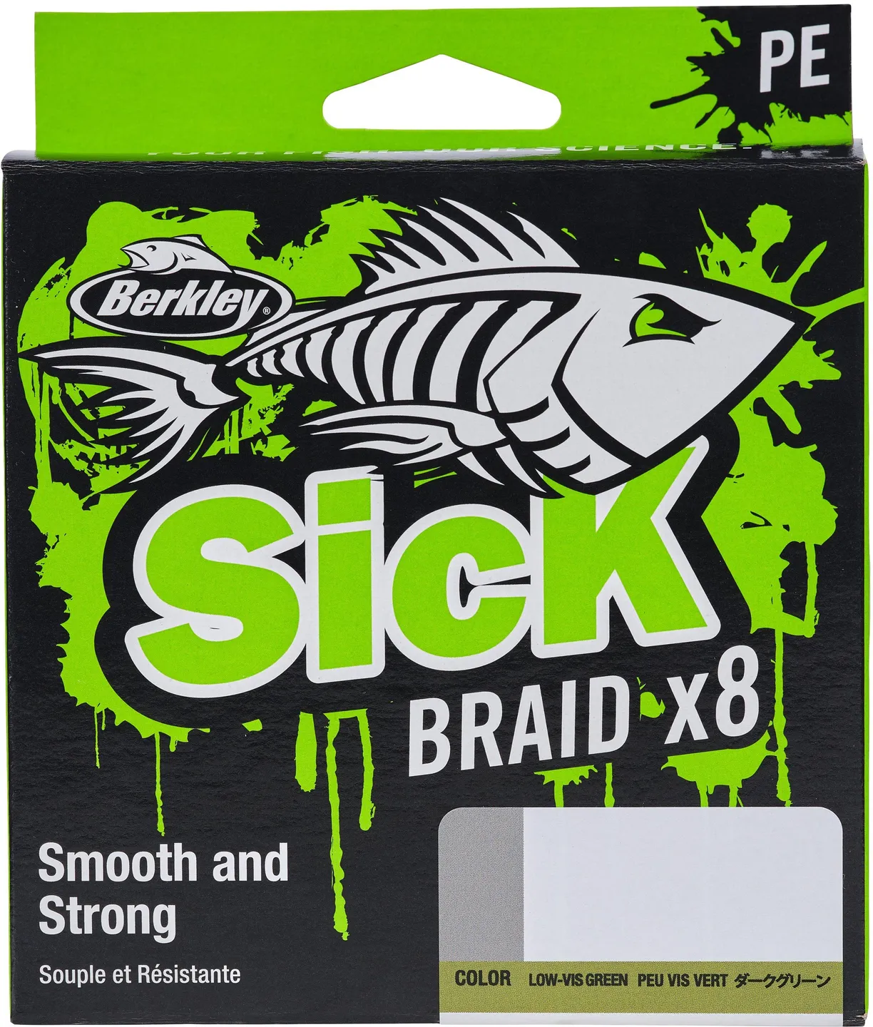 Berkley Sick Braid 150m 46.3kg 0.39mm 8 Red