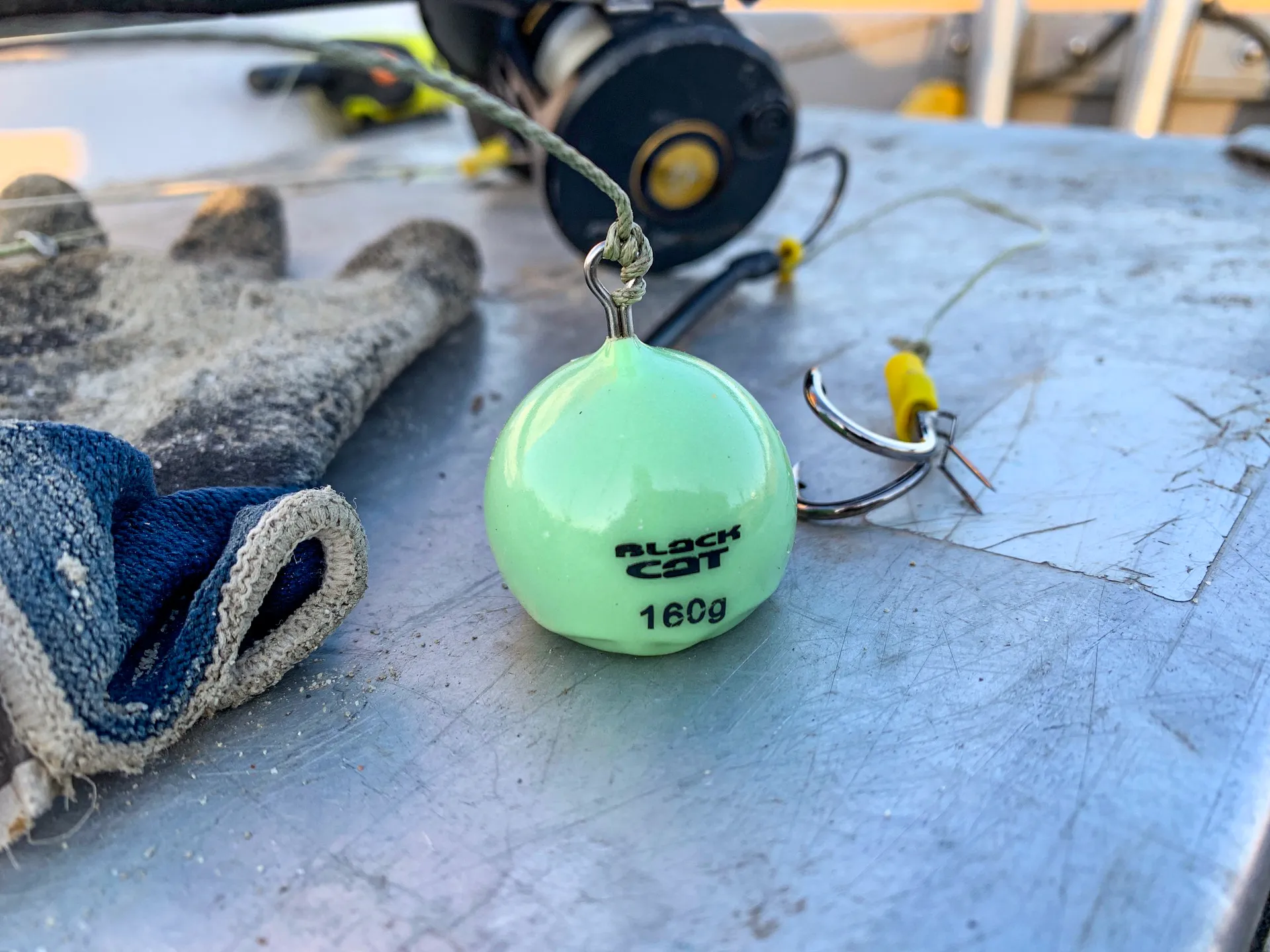 Black Cat Ghost Double Hook #6/0 5pcs DG