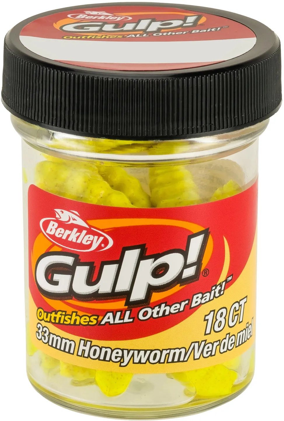 Berkley Gulp! Honey Worm 3.3cm 65g Honey Yellow