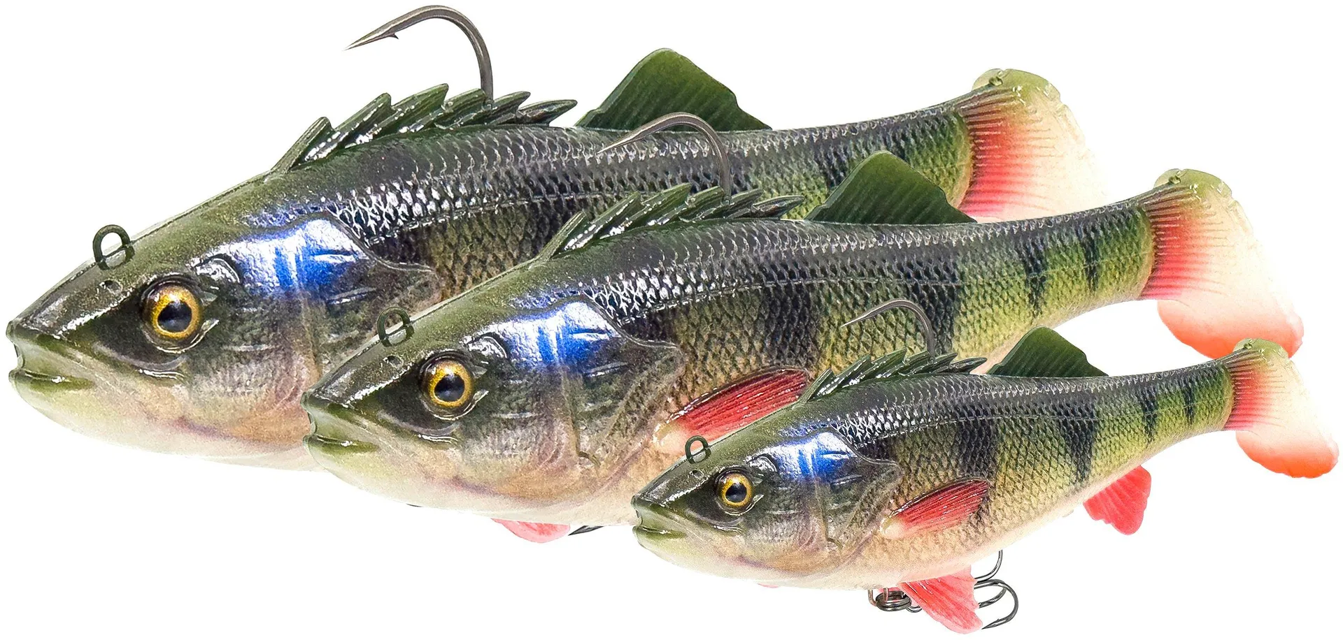 Savage Gear 3D Perch RTF 20cm 137g Fast Sinking Fire Perch