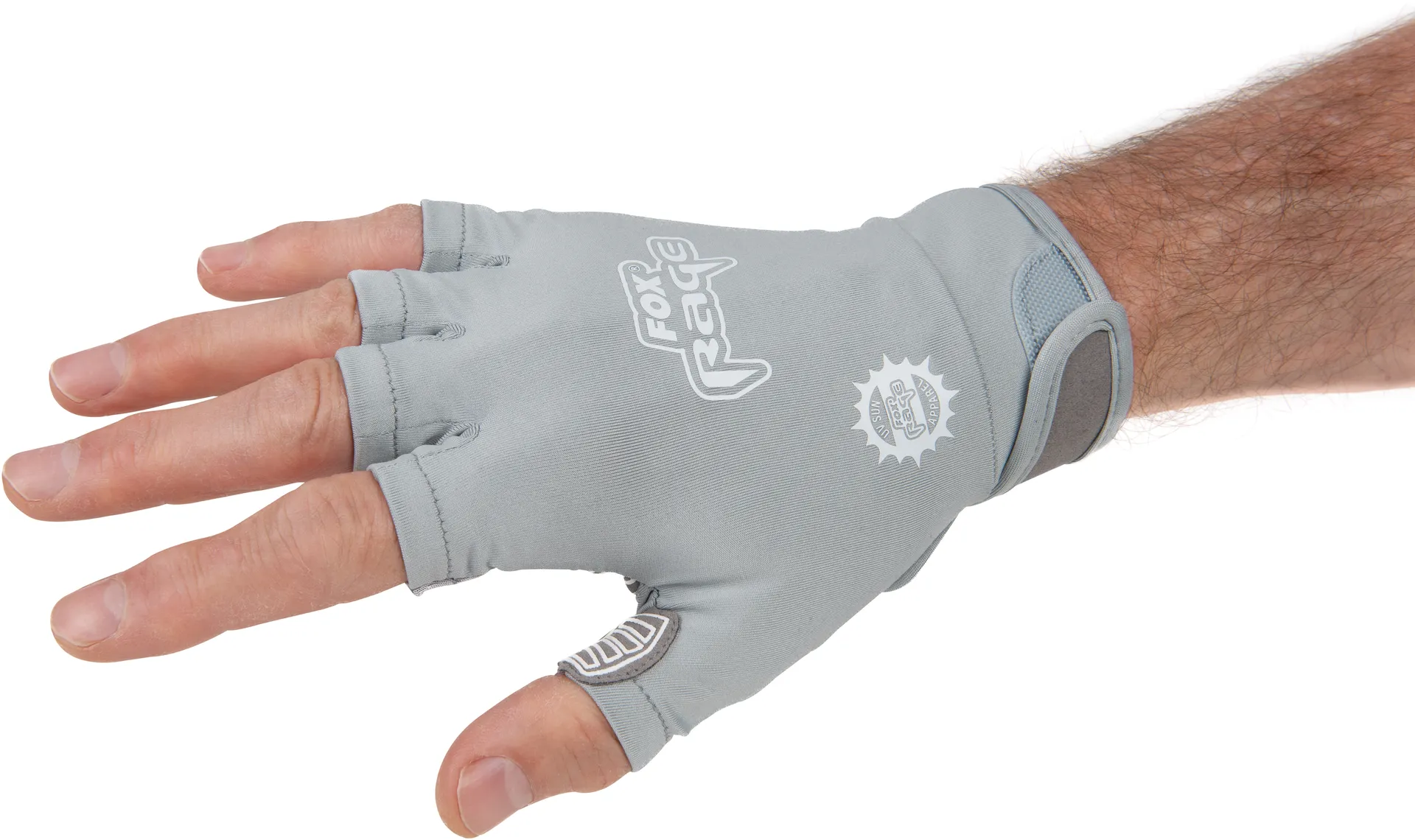 Fox Rage Lightweight UV Gloves Large Unisex Summer Fingerless