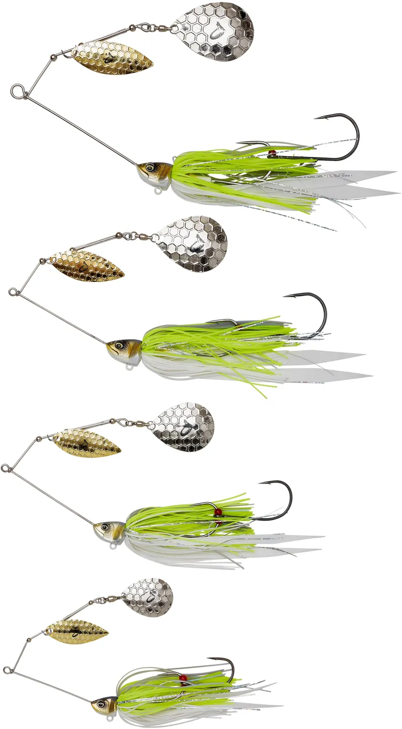 Savage Gear Da Bush Spinnerbait 16cm 32g White/Silver