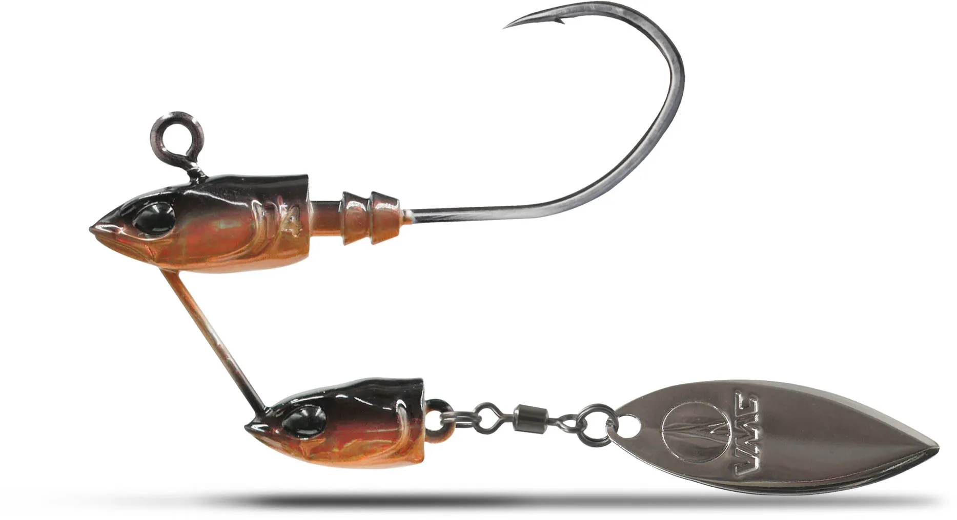 VMC 7156 Twin Jig Jig Head 17g 4/0 Copper
