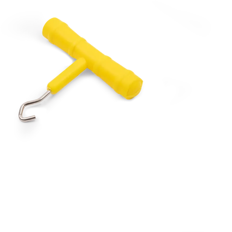 Black Cat Knot Puller 5.5cm 7g Yellow Plastic and Steel