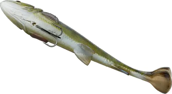 Savage Gear 4D Line Thru Pulse Tail Trout 16cm 51g SS Green/Silver