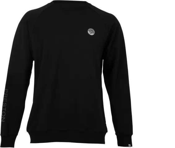 Preston Black Minimal Sweatshirt M